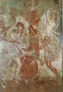 unknow artist Wall painting from the House of the Dioscuri at Pompeii Sweden oil painting artist